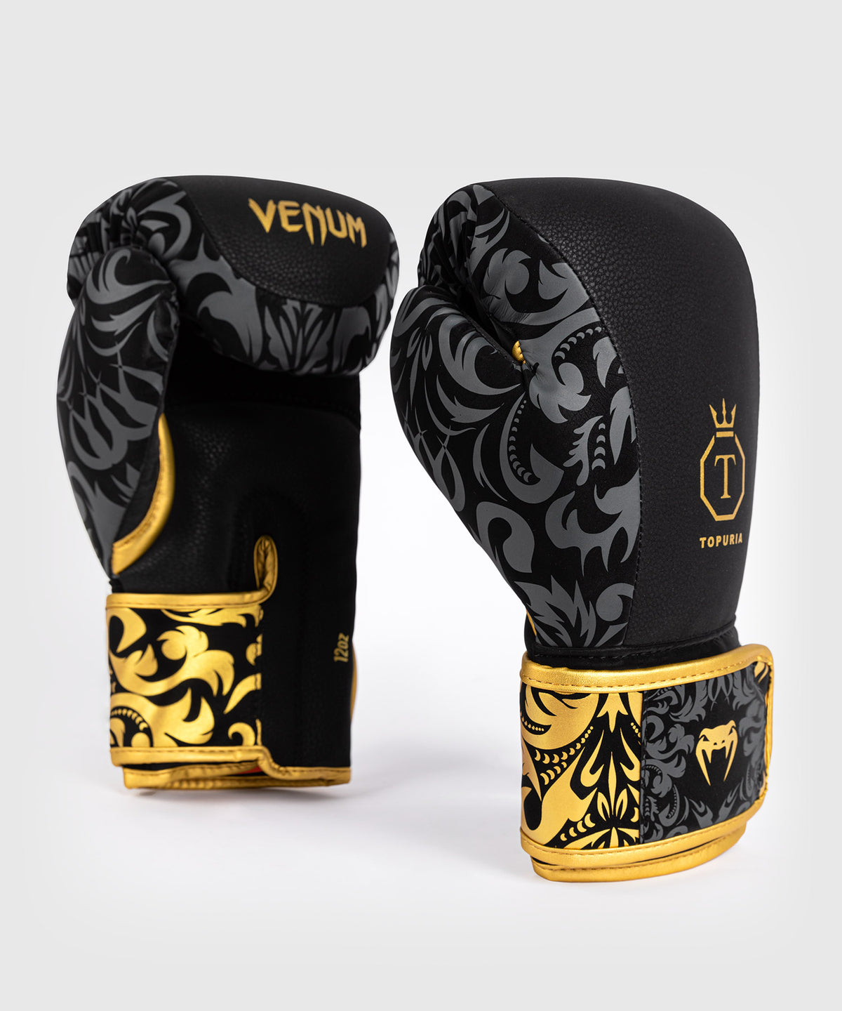 Venum Impact Topuria Unmatched Edition Boxhandschuhe - Schwarz/Gold