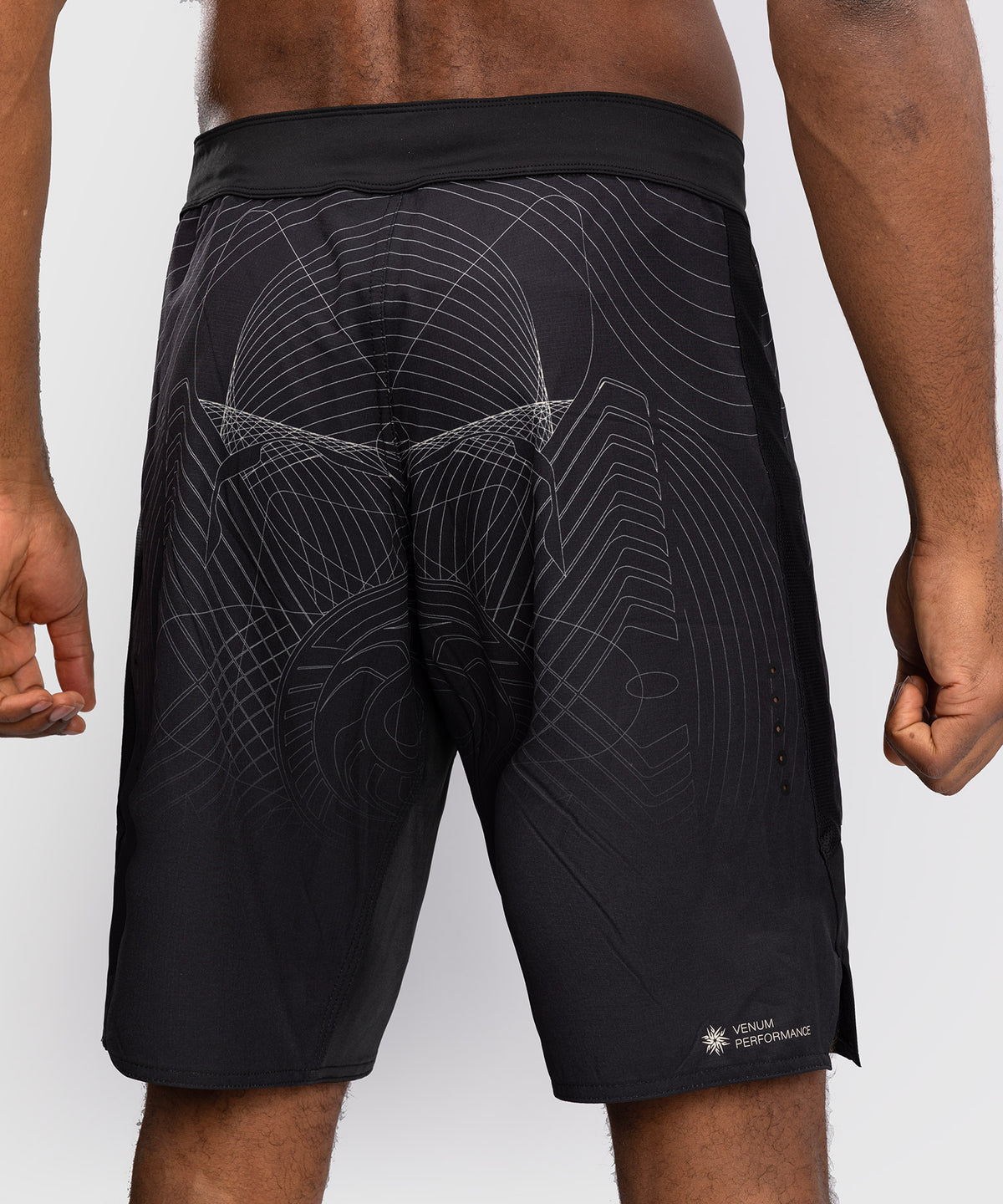 Venum G-Fit Air Pantaloncini da Combattimento - Nero Profondo/Sabbia Del Deserto