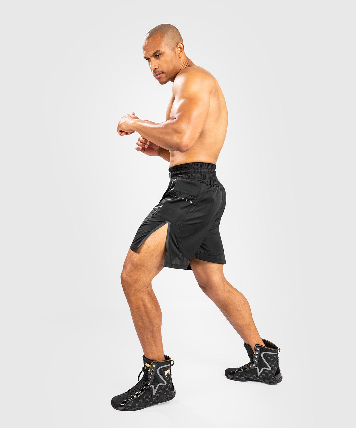 Venum Biomecha Pantaloncini da Boxe – Nero/Grigio