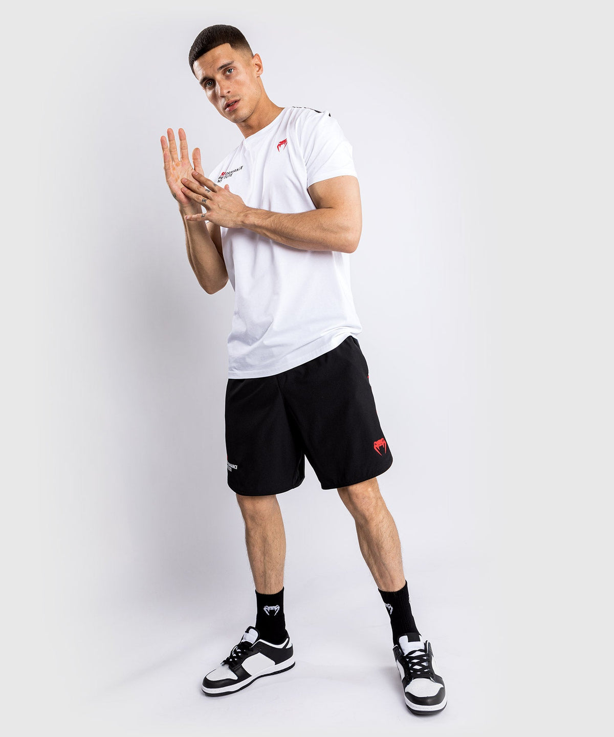 T-Shirt UFC Venum Performance Institute - Blanc
