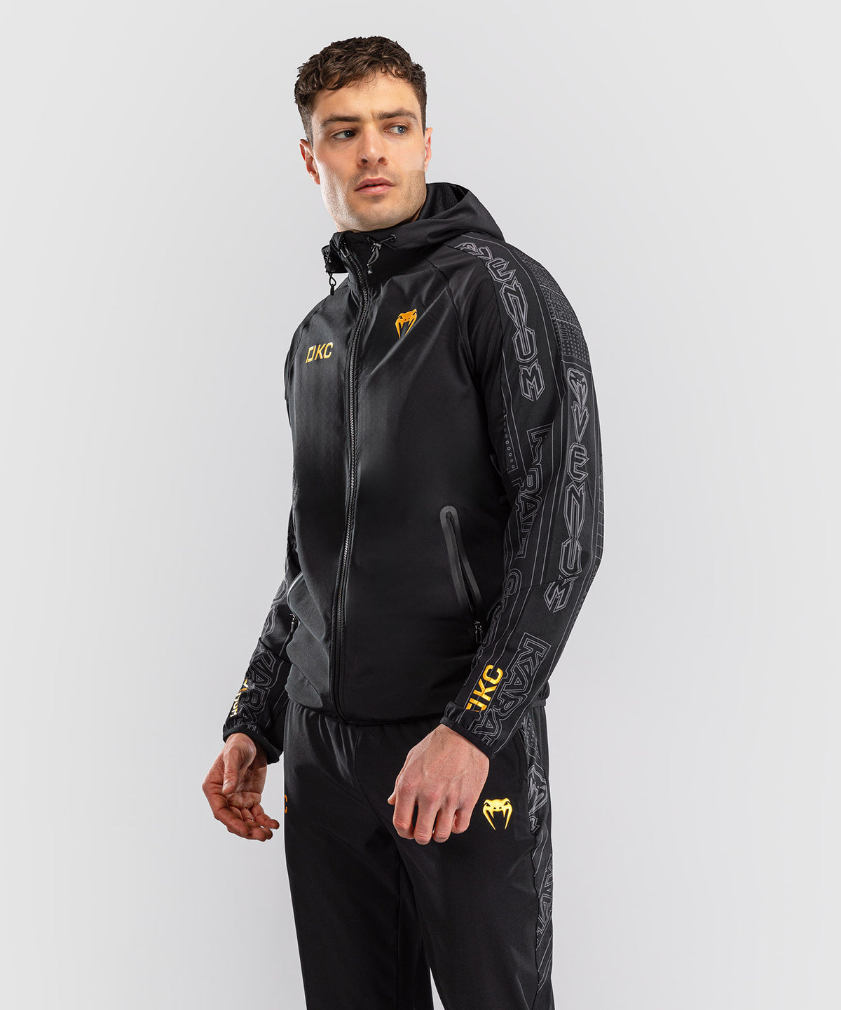 Karate Combat by Venum Chaquetas de Chándal – Negro/Gris