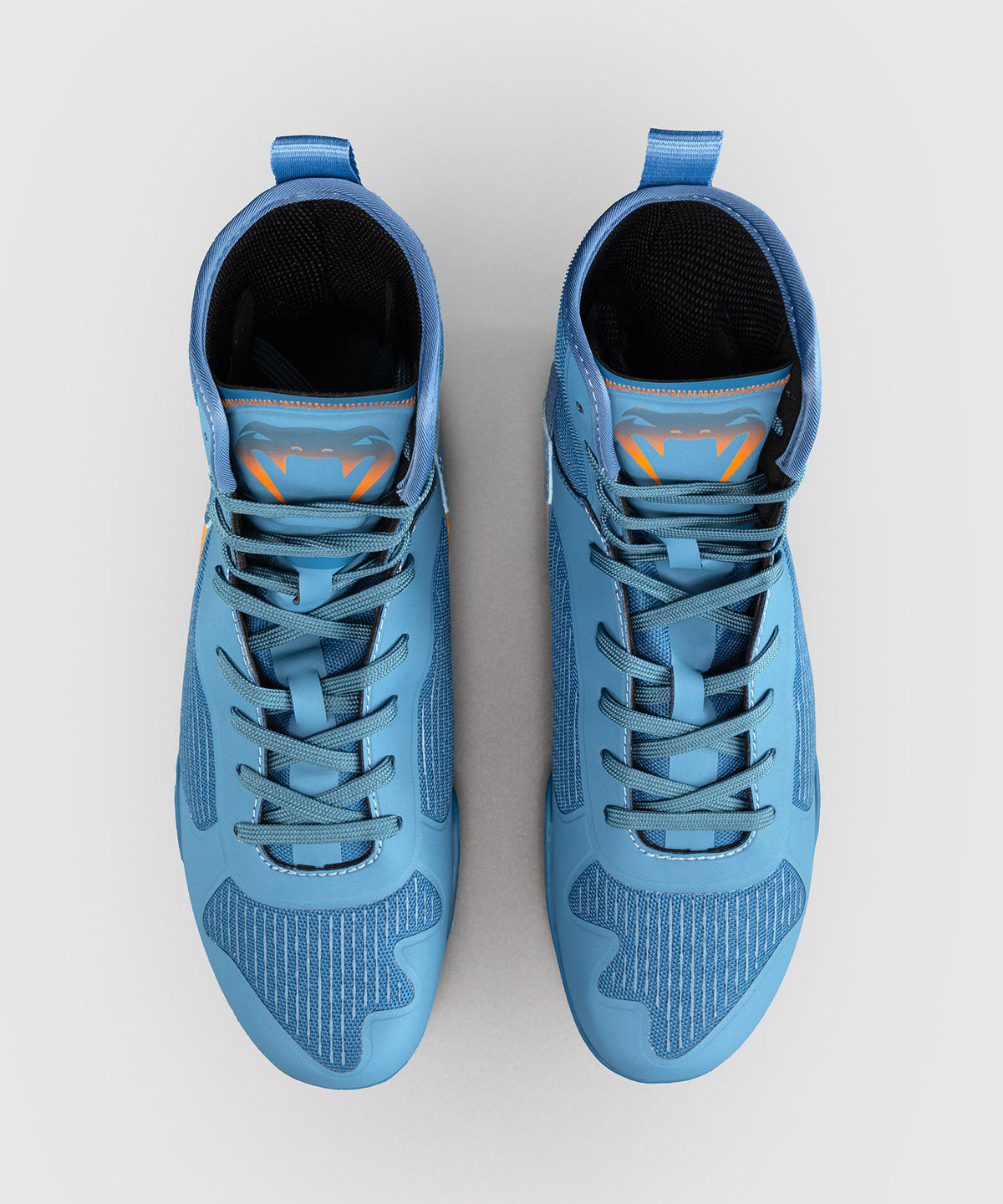 Venum Elite Neo Scarpe da Boxe – Blu Acciaio/Arancione