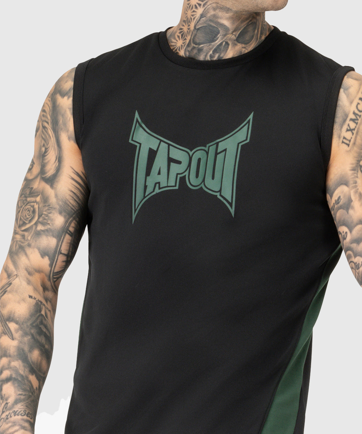 Tapout Training Canotta - Nero/Verde