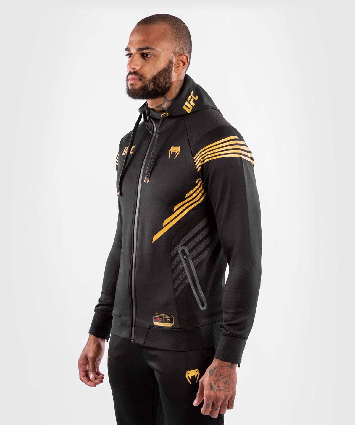 Sweat à capuche Walkout Homme Venum UFC Authentic Fight Night – Champion