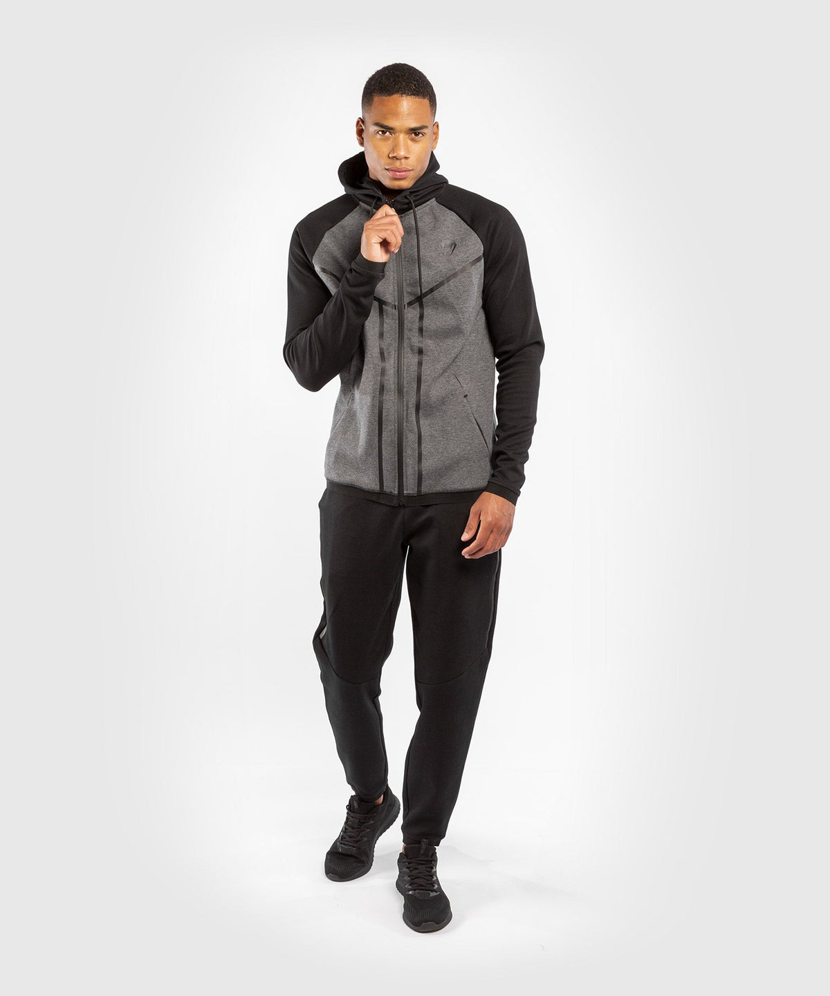 Sweatshirt Venum Laser X Connect – Gris Chiné Foncé