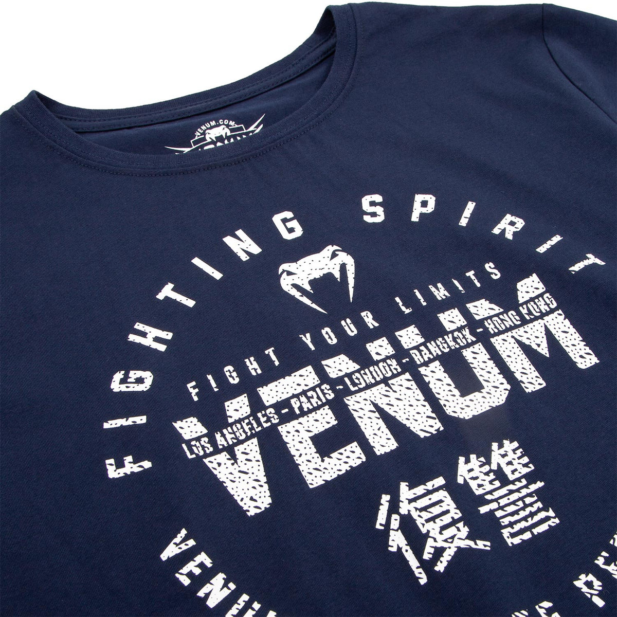 T-shirt Enfant Venum Signature Kids - Bleu Marine