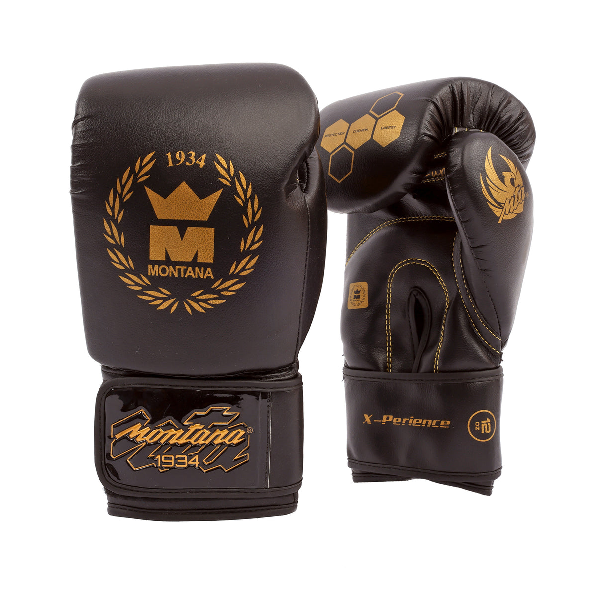 Montana X-Perience Boxhandschuhe - Schwarz
