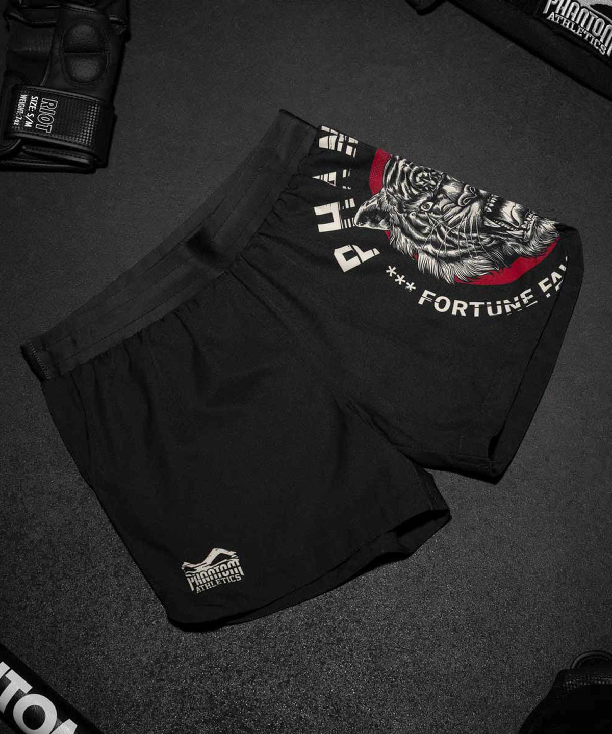 Phantom Athletics Fusion Tiger Unit Fightshorts - Schwarz