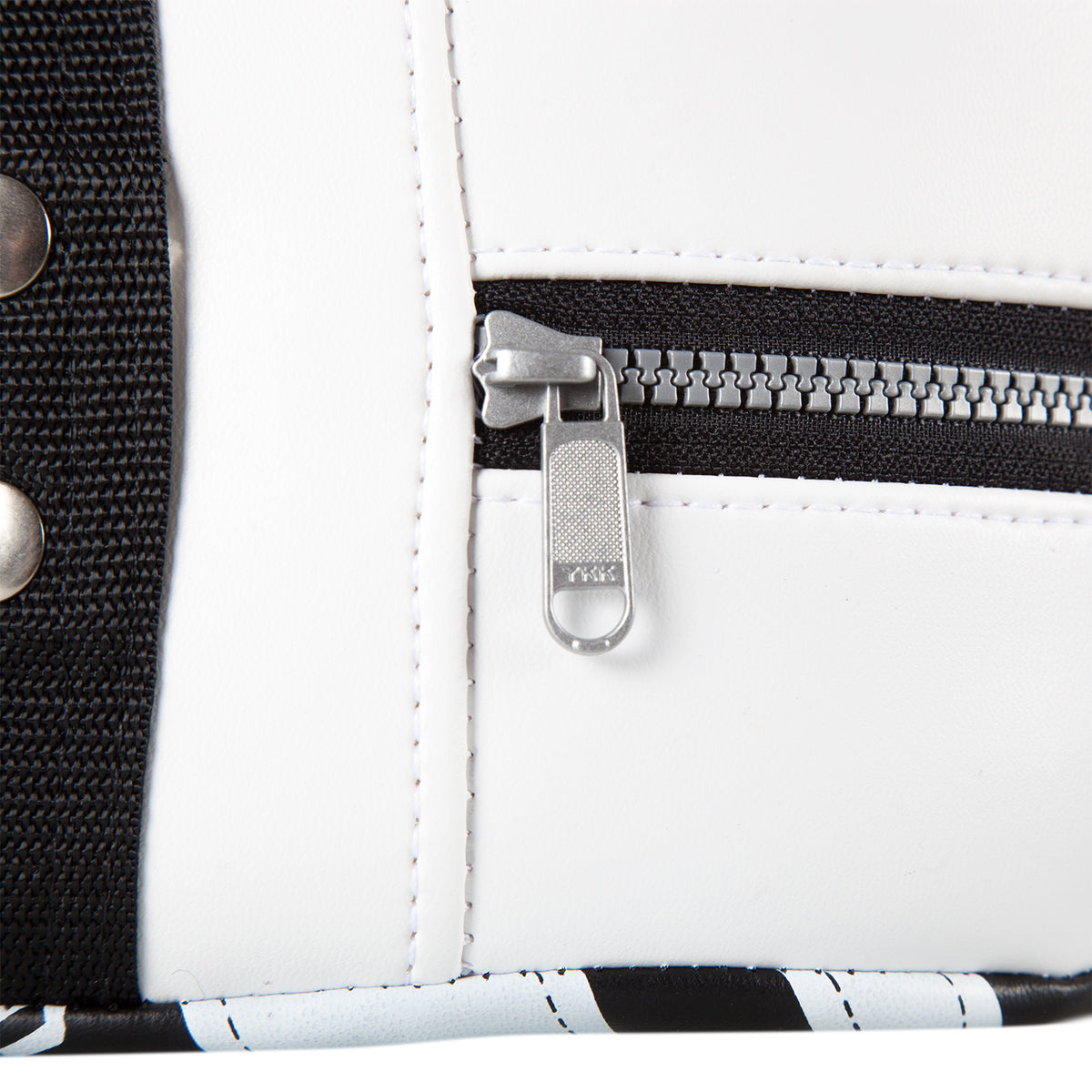 Venum Absolute Square Kick Shield - Skintex Leder - Schwarz/Ice