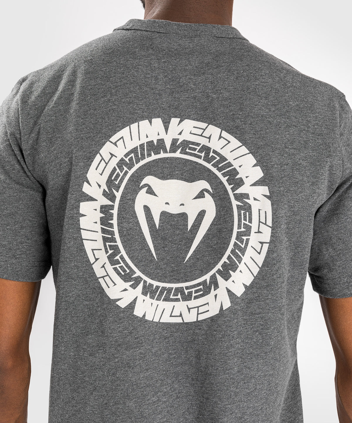 Venum Vortex XL Camiseta para Hombre - Gris Jaspeado Oscuro