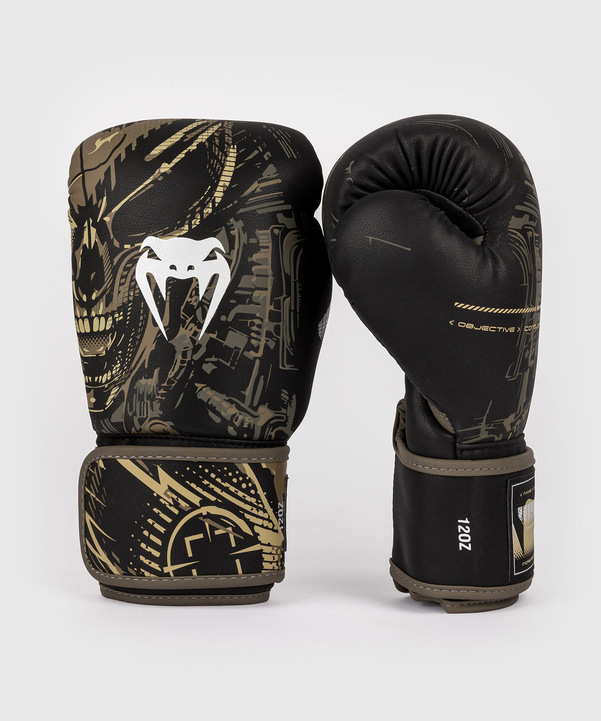 Gants de Boxe Venum Impact Invader - Noir/Sable