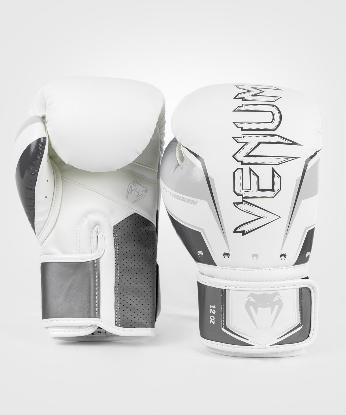 Venum Elite Evo Boxhandschuhe - Grau/Weiß