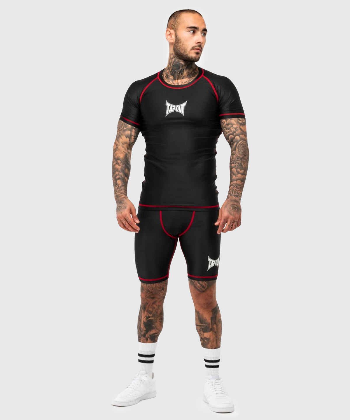 Tapout Functional Short Sleeve Slim Fit Rashguard
