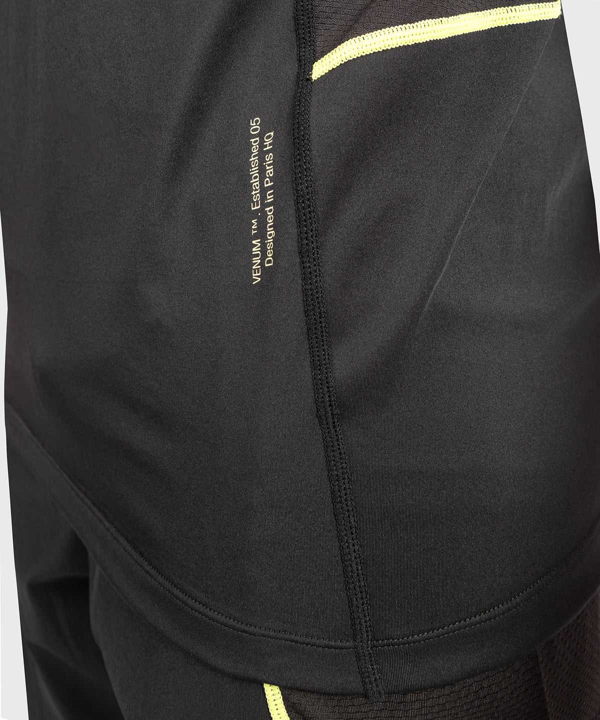 T-shirt Dry Tech Venum Fusion 2.0 - Noir/Jaune