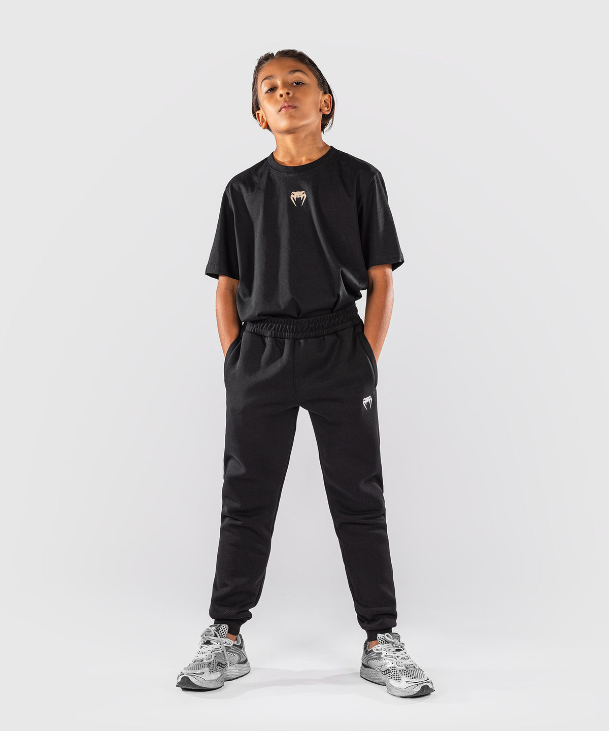 Venum Attack Fleece & Weave Pantalón de chándal para niño - Negro