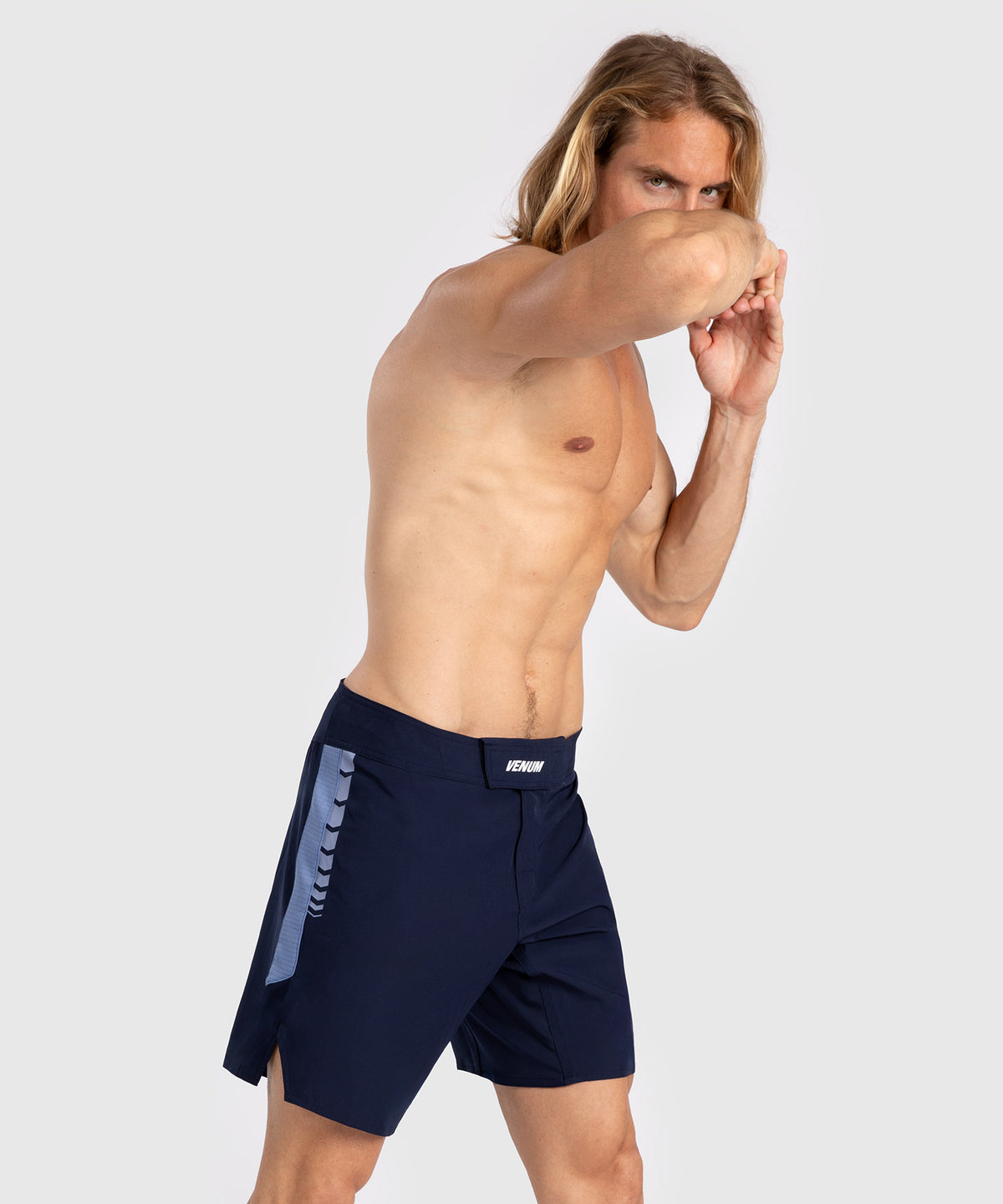 Short de Combat pour Hommes Venum Tempest - Bleu Marine/Bleu