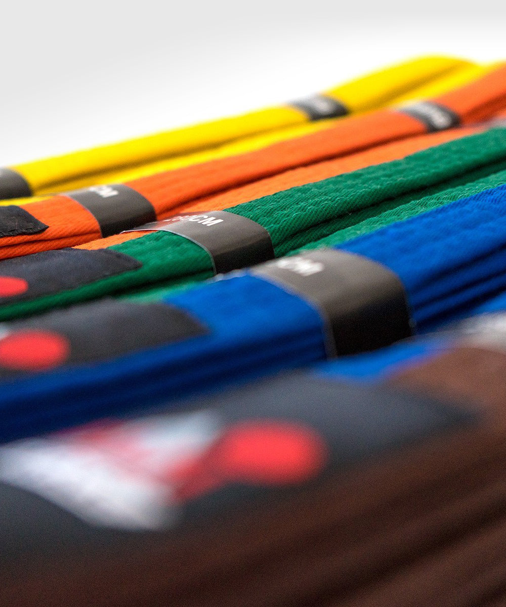 Ceinture d'arts martiaux Fujimae Bicolore - Jaune/Orange