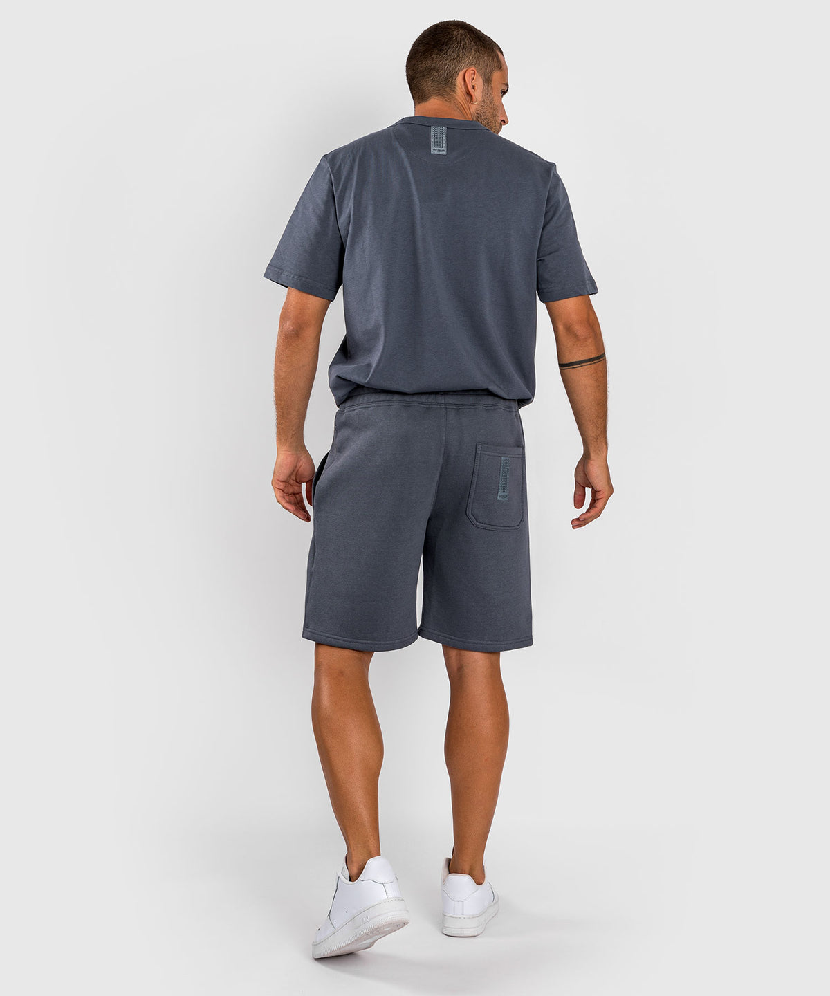 Venum Silent Power Pantalón Corto de Algodón - Azul Marino 