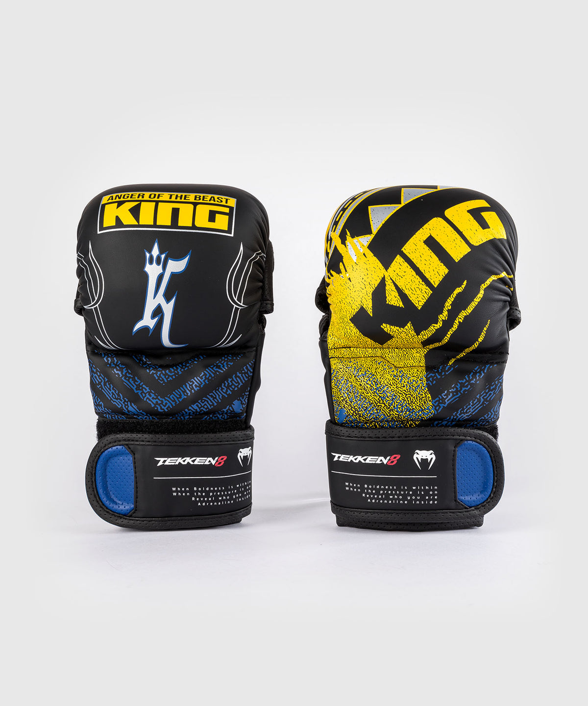 Venum x TEKKEN 8 King Sparring Gloves - Black/Yellow