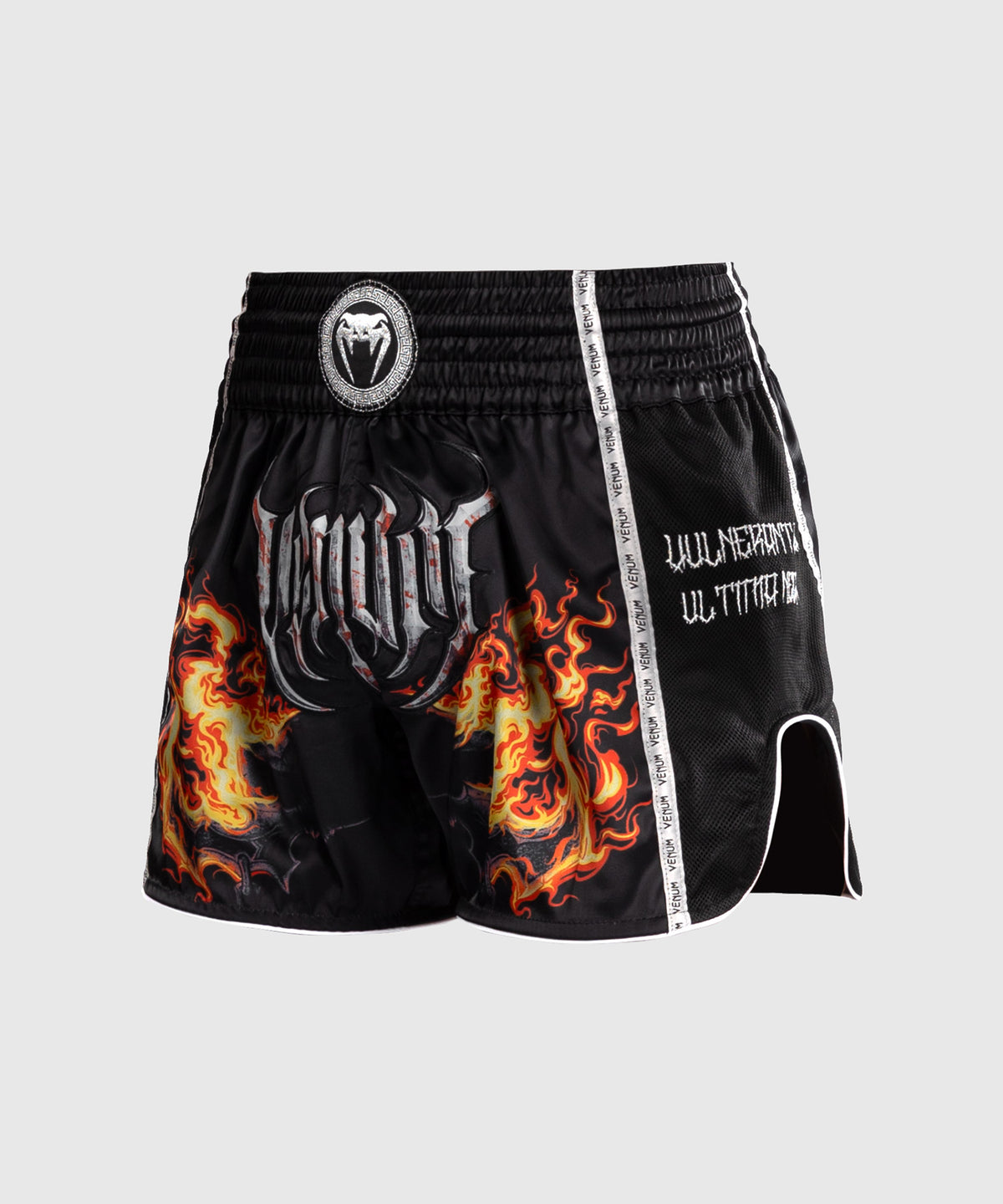 Venum Gladiator 5.0 Pantalones Cortos De Muay Thai - Negro/Naranja Neón