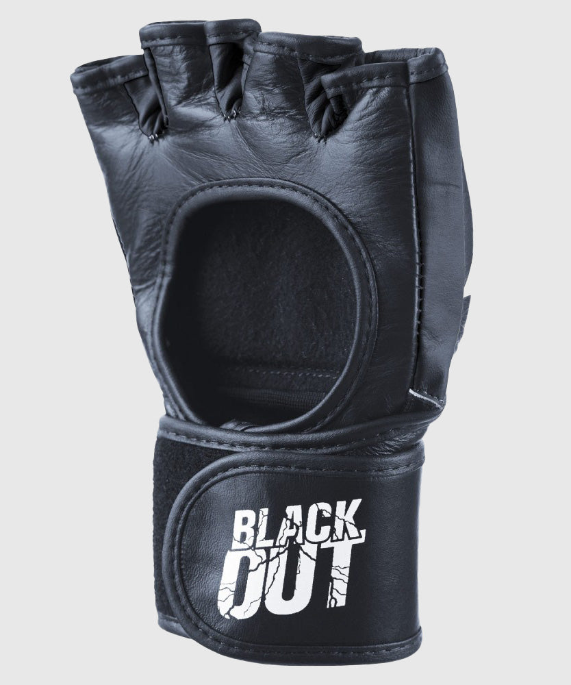 Phantom Athletics Blackout PU Guantes de MMA - Negro