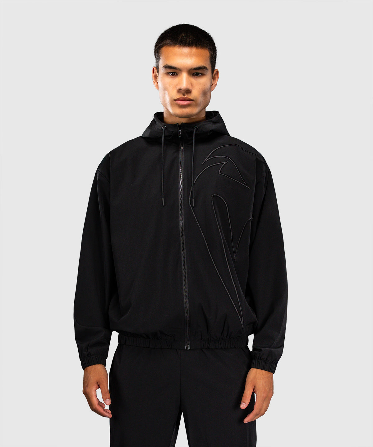Venum Giant 3D Kapuzenpullover mit Reißverschluss - Schwarz