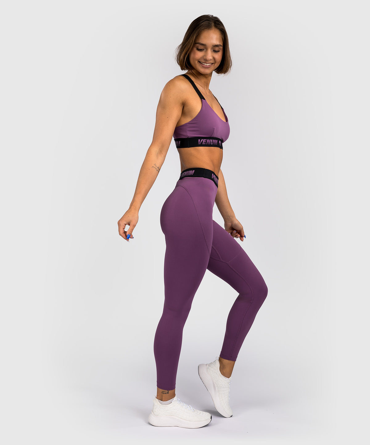 Venum Elevate Leggings für Frauen - Dusky Orchid