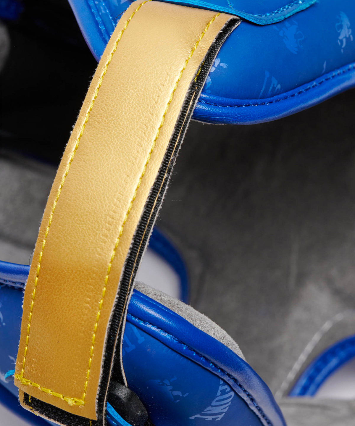 Leone DNA Casco de Boxeo - Azul