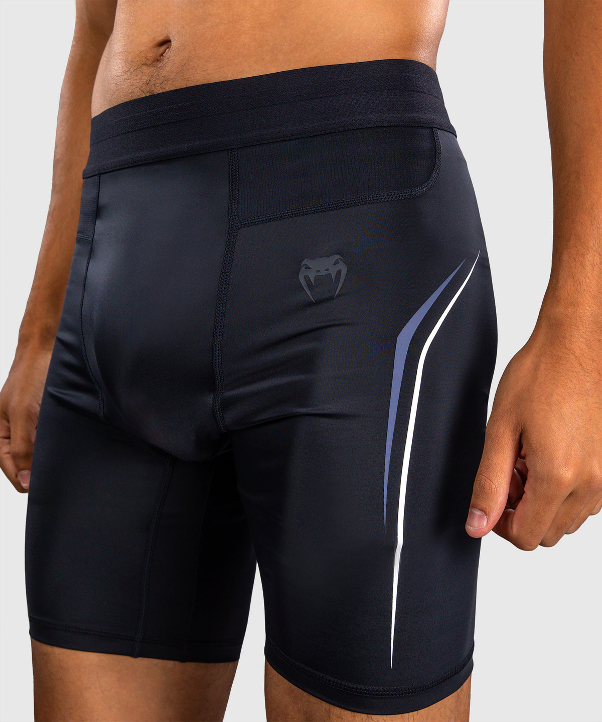Venum G-Core Pantaloncini a Compressione - Blu Navy/Bianco