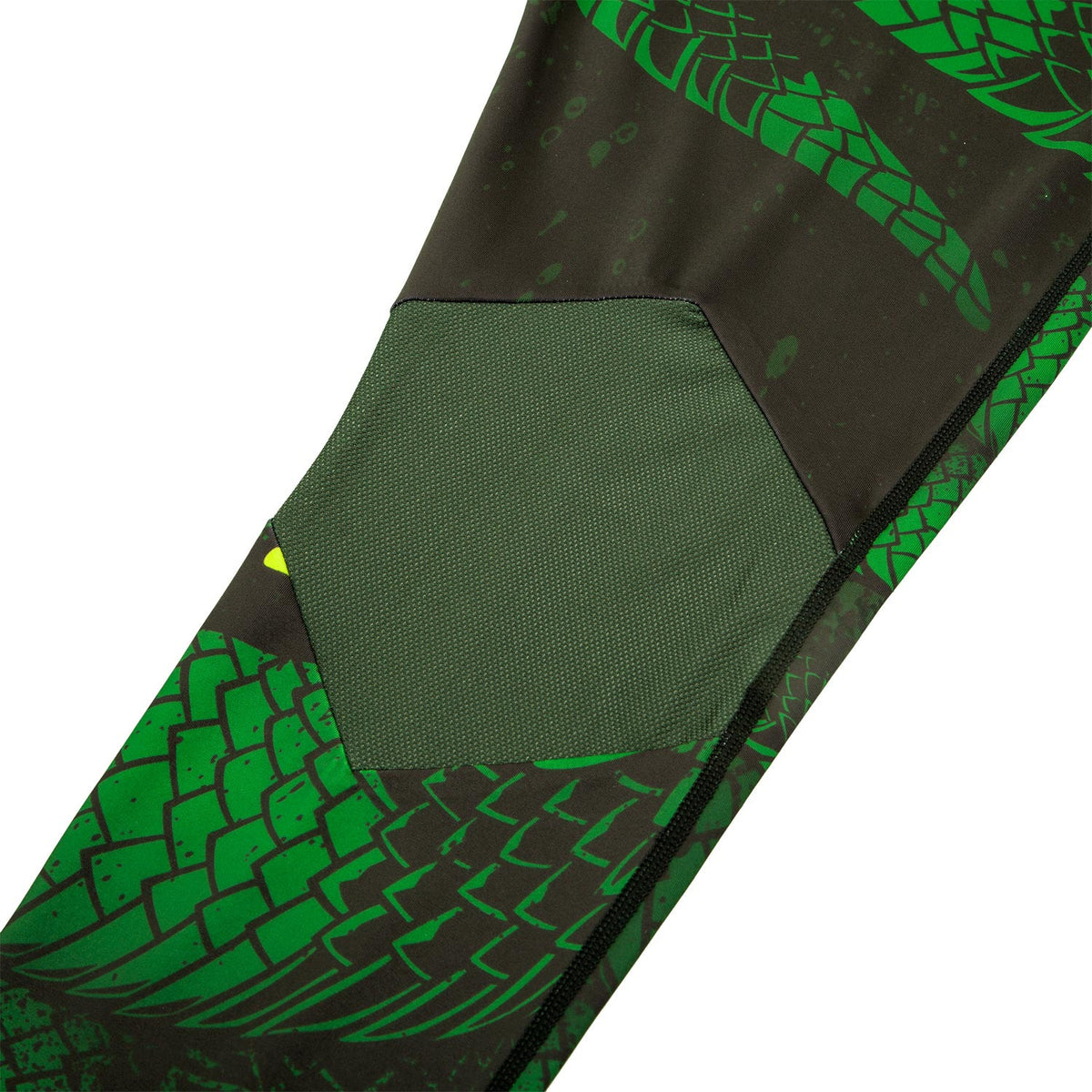 Venum Green Viper Compression Tights - Black/Green