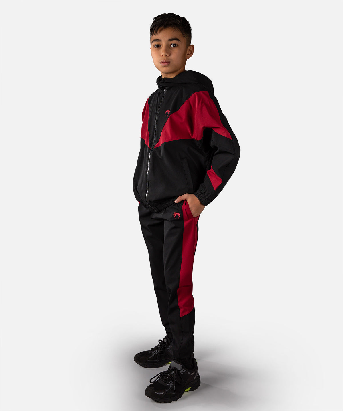 Venum Vectra Giacca da Tuta per Bambini - Nero/Rosso