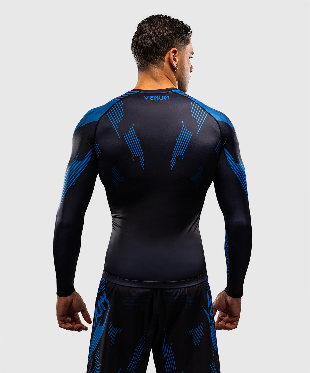 Rashguard à Manches Longues Venum No-Gi 6.0 - Noir/Bleu