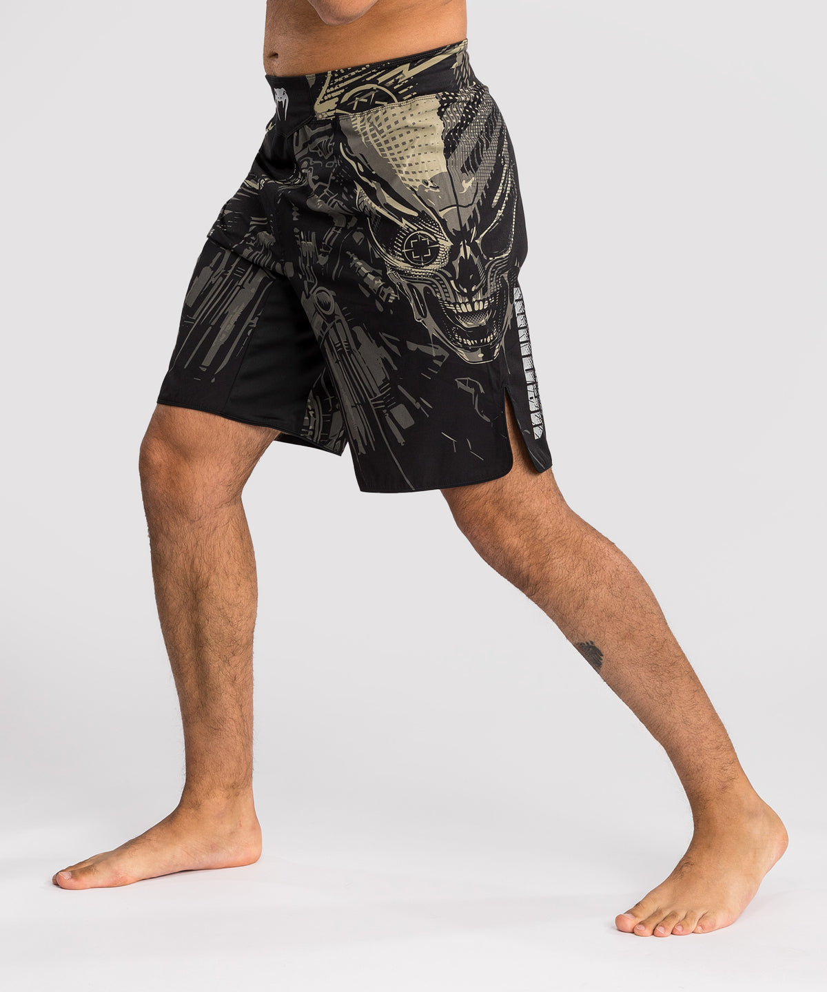 Venum Invader Pantalones de Lucha - Negro/Sand