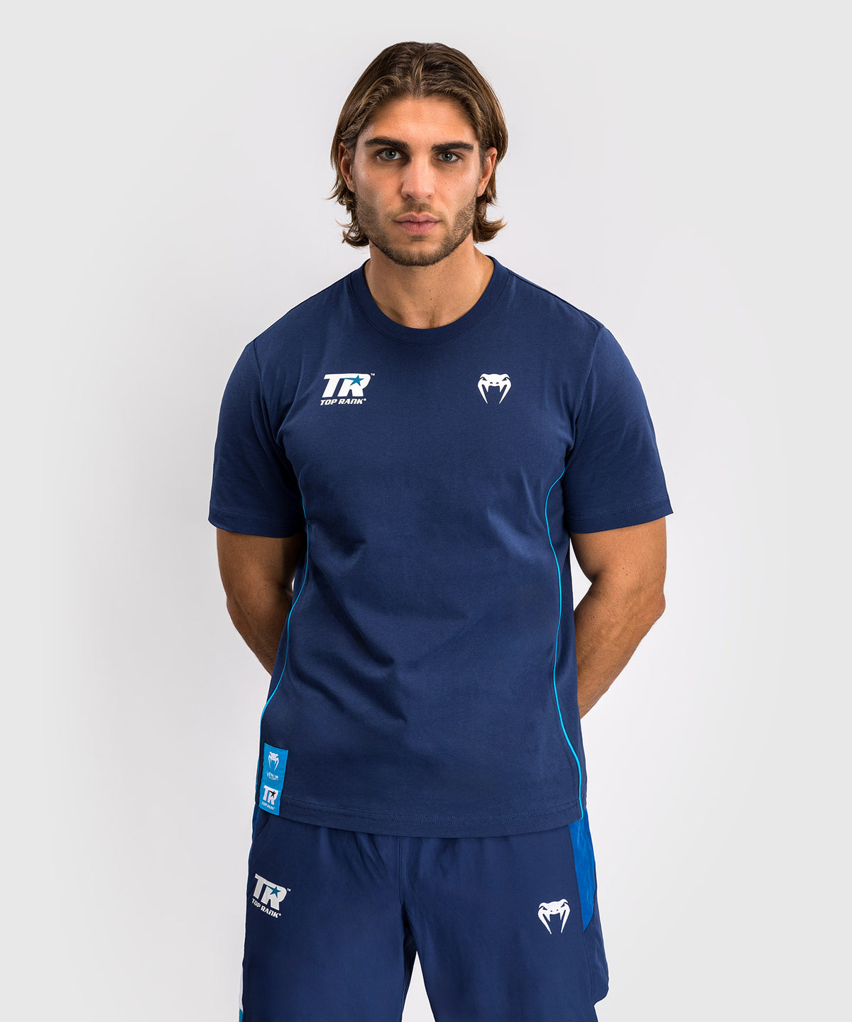 Venum x Top Rank Original Herren T-Shirt - Marineblau