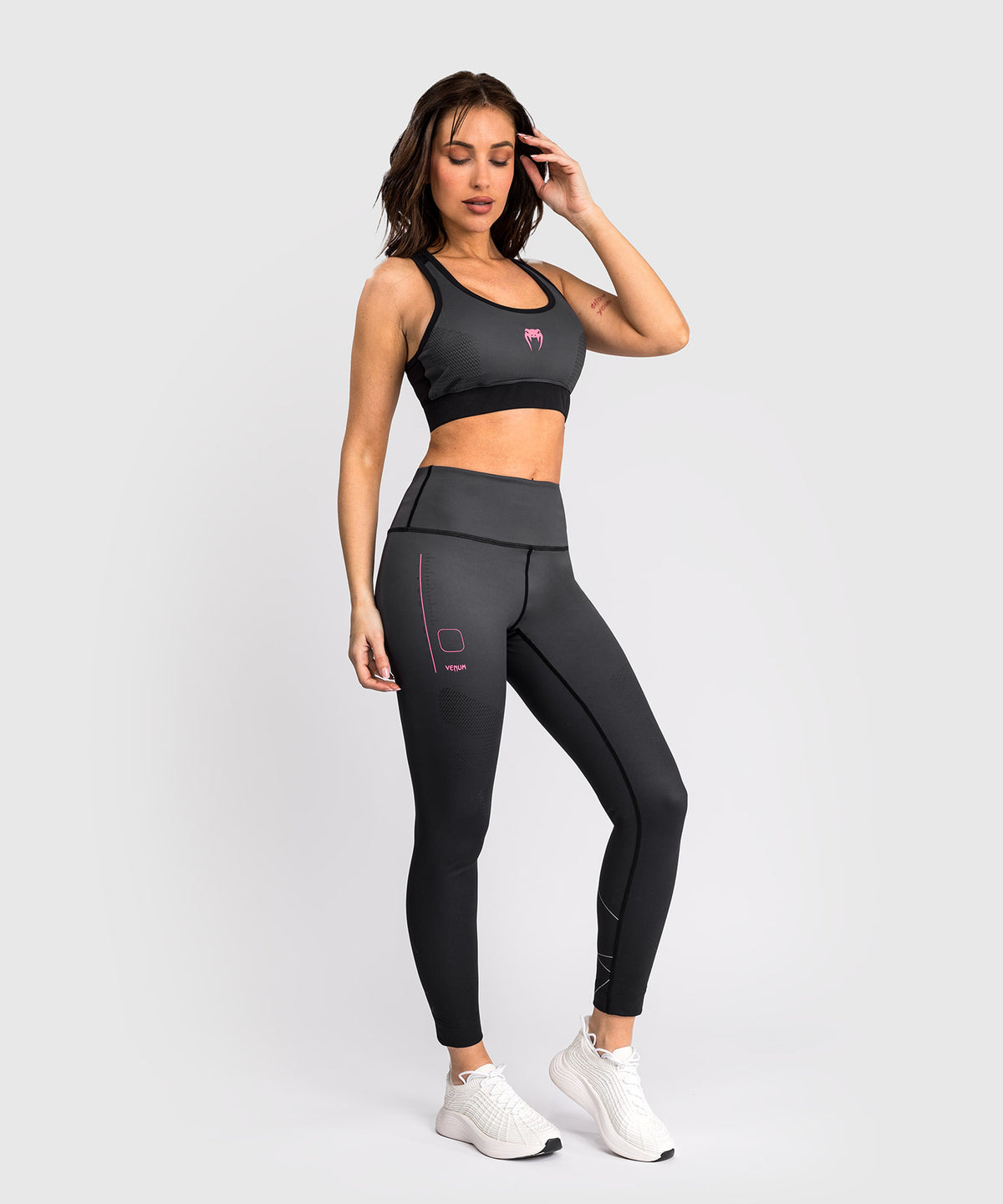 Venum Tactical XT Leggings da donna - Nero/Grigio Tempesta