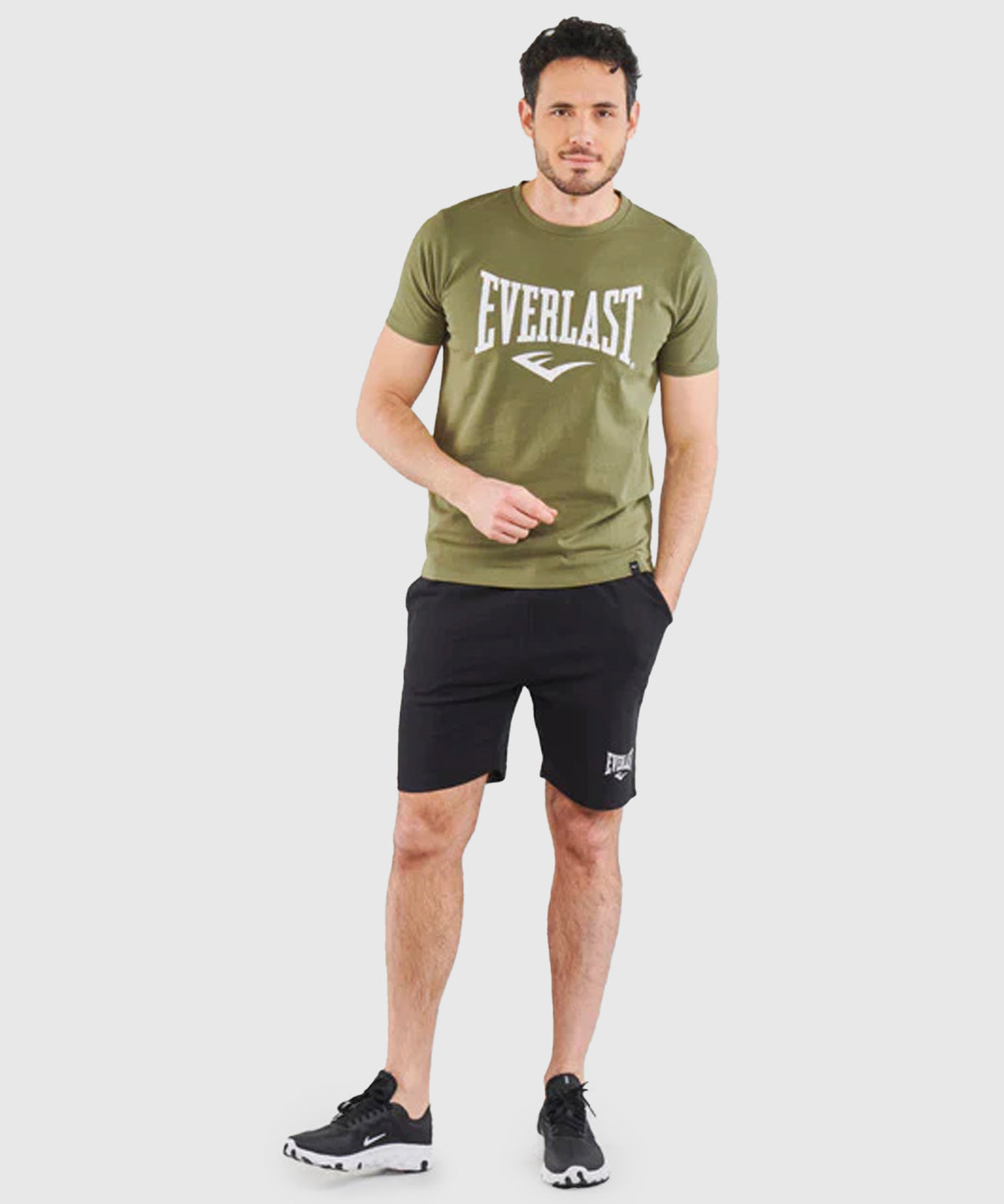 Everlast Clifton Fightshorts - Negro
