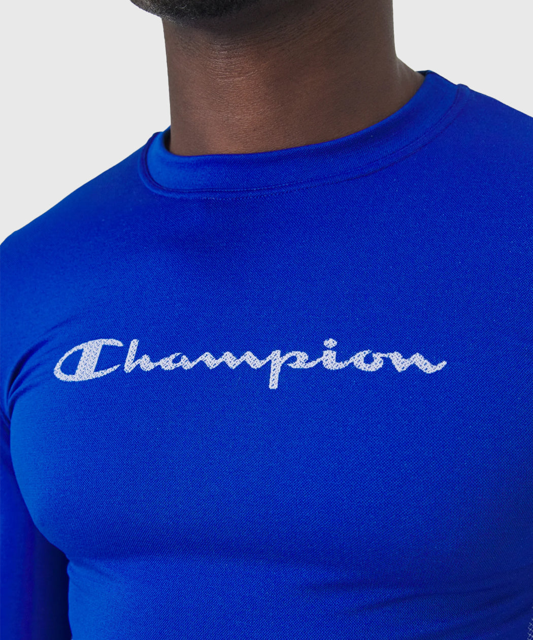 Champion Seamless Camiseta de Compresión - Azul