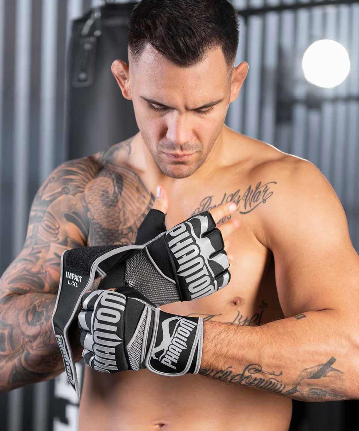 Phantom Athletics Guantes Interiores de Neopreno Gel Impact - Negro