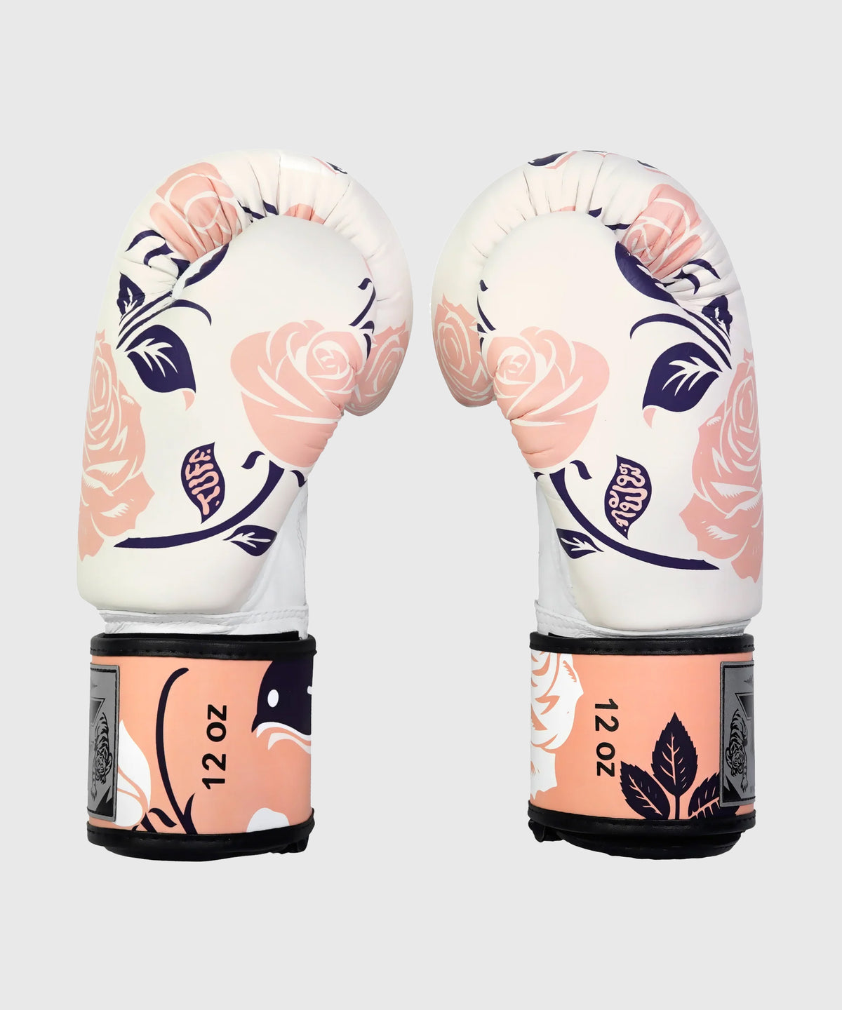 Tuff Roses Boxhandschuhe - Weiß/Rosa