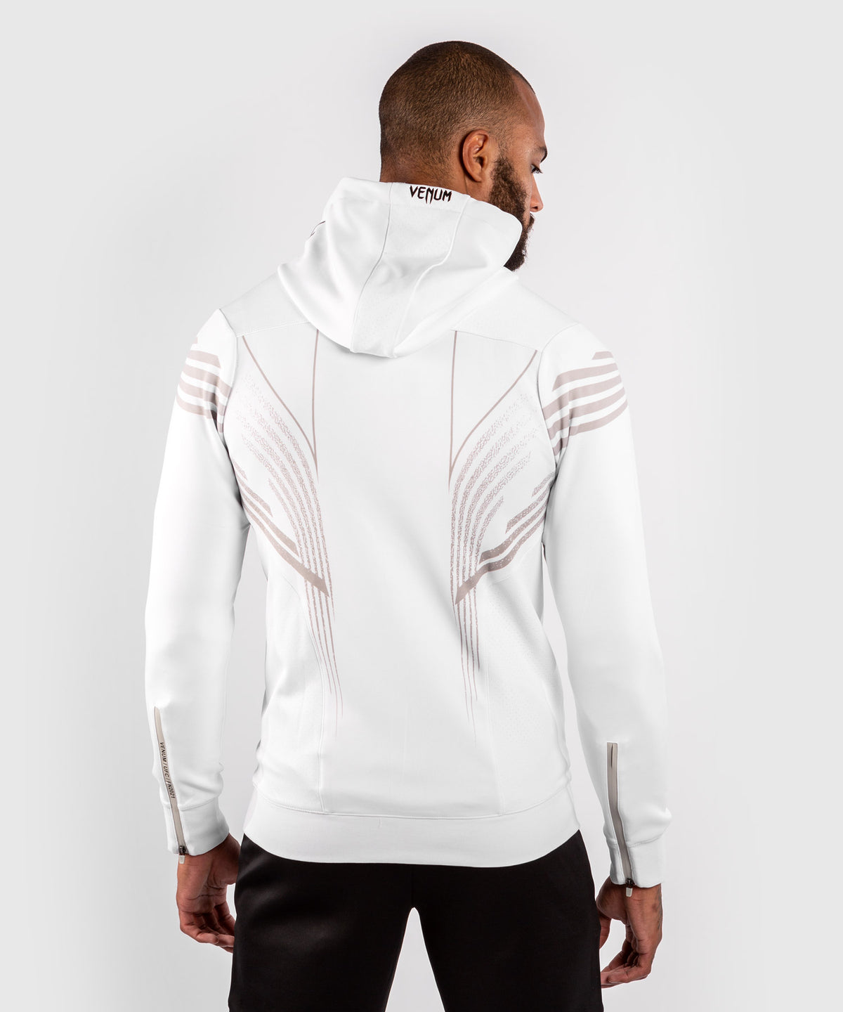UFC Venum Authentic Fight Night Herren Walkout Hoodie - Weiß