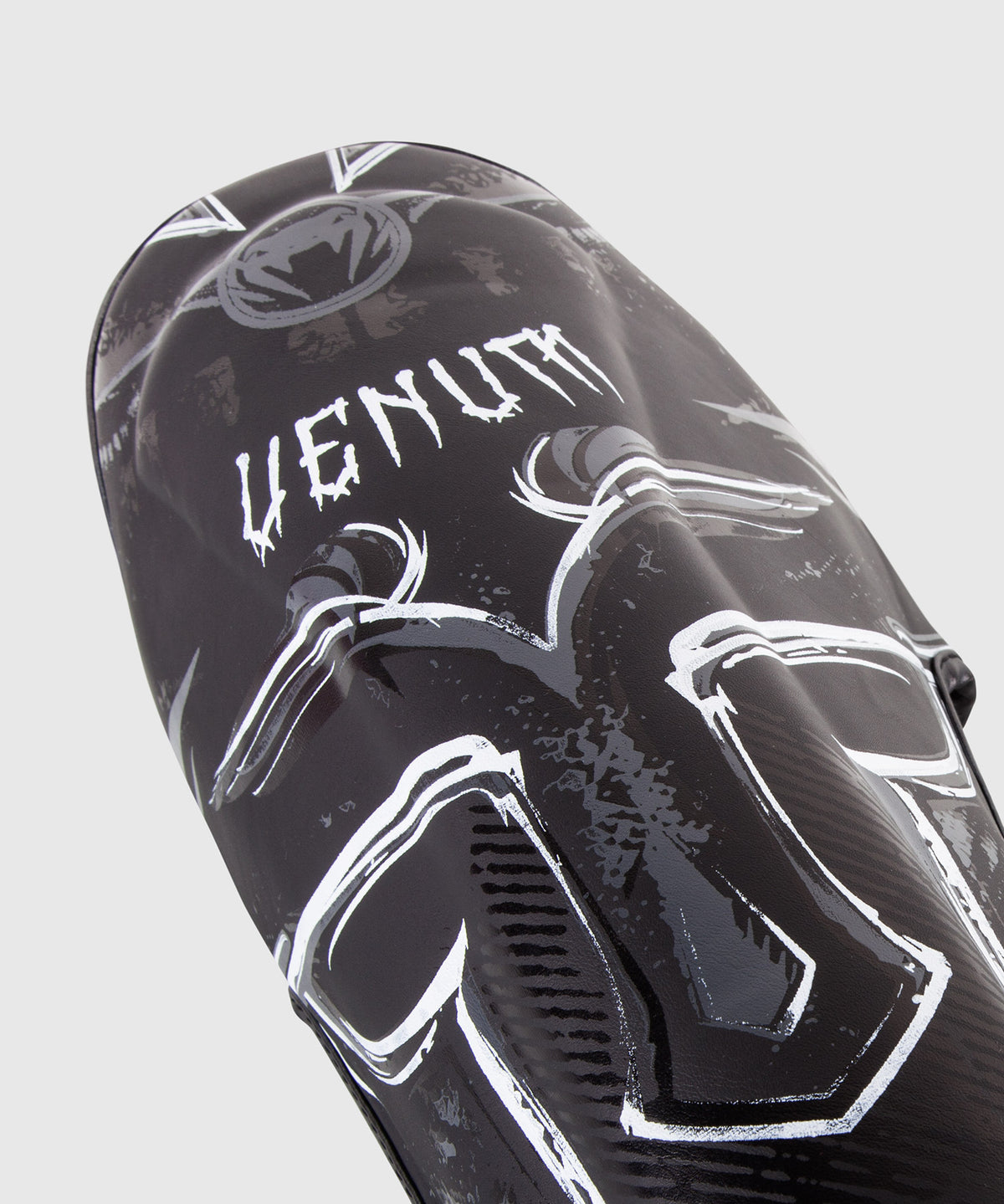  Espinilleras Venum Gladiator 3.0 - Negro/Blanco
