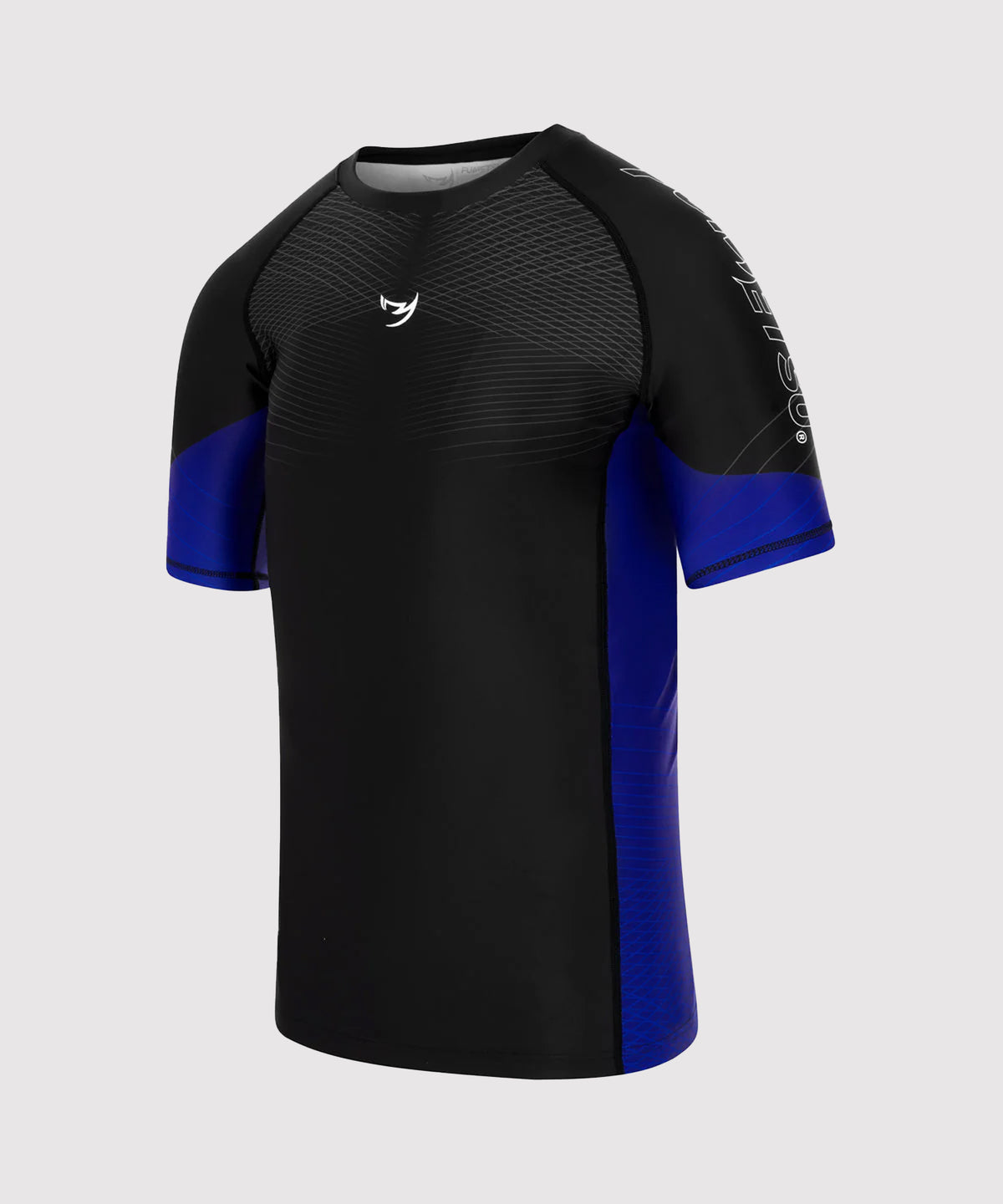 Fumetsu Competitor Mk2 Short Sleeve Rashguard - Black/Blue