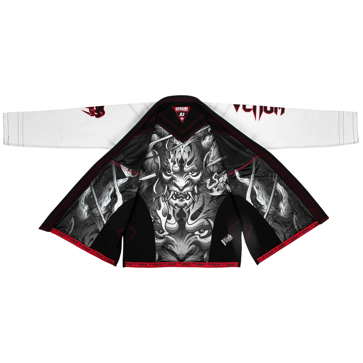 Gi da BJJ Venum Devil - Bianco/Nero