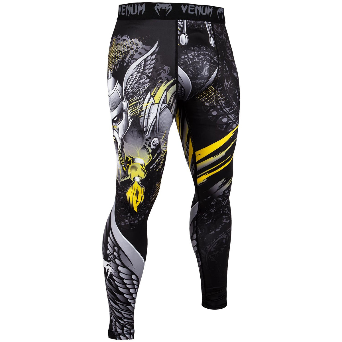 Pantalon de Compression Venum Viking 2.0 - Noir/Jaune