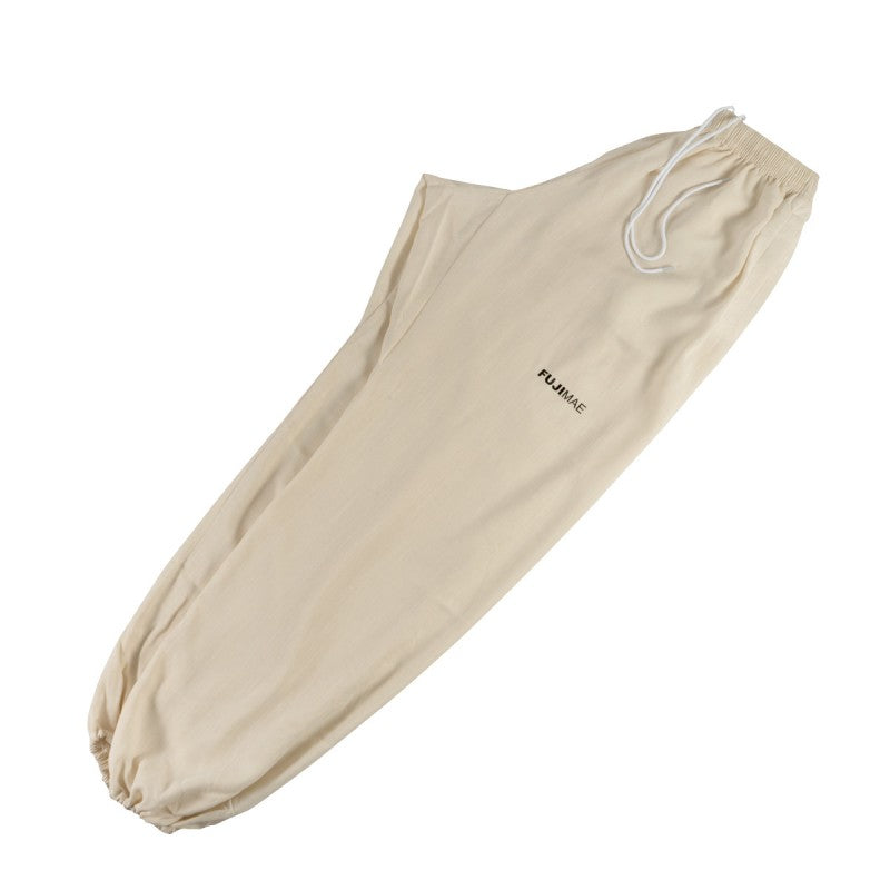 FUJIMAE Lin Pantaloni Kung Fu – Beige