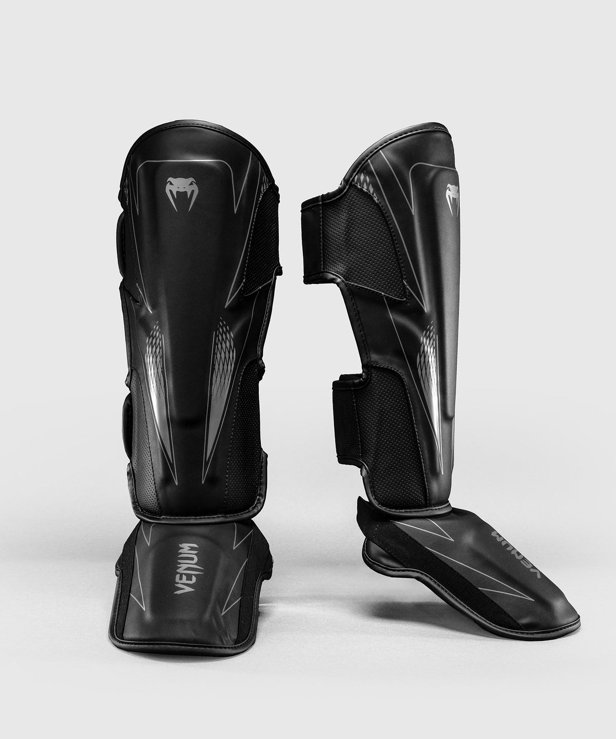 Venum Amazonia Reborn Shin Guards - Black/Grey