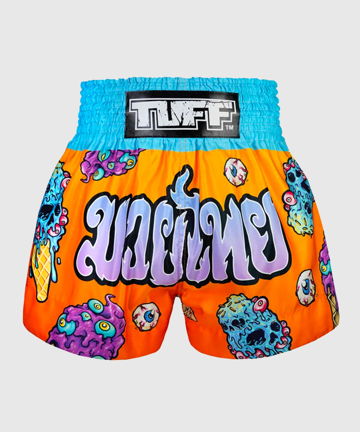 Tuff Eye-Scream Muay Thai Shorts - Orange