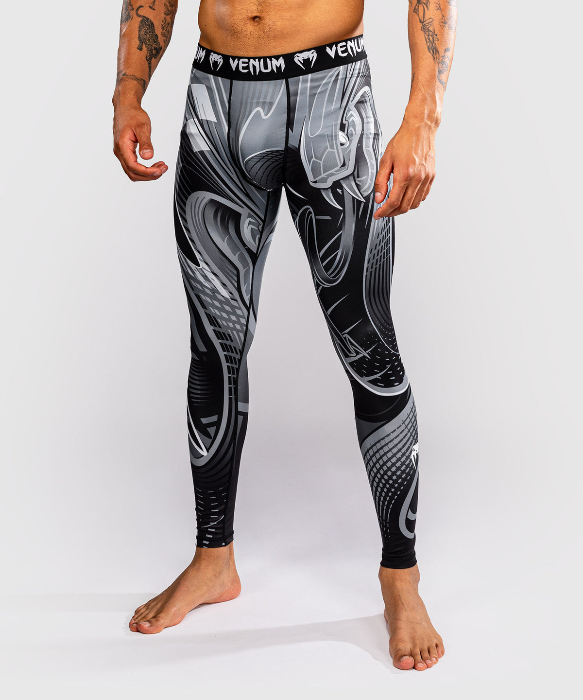Venum Crimson Viper 2.0 Mallas de compresión - Negro/Gris