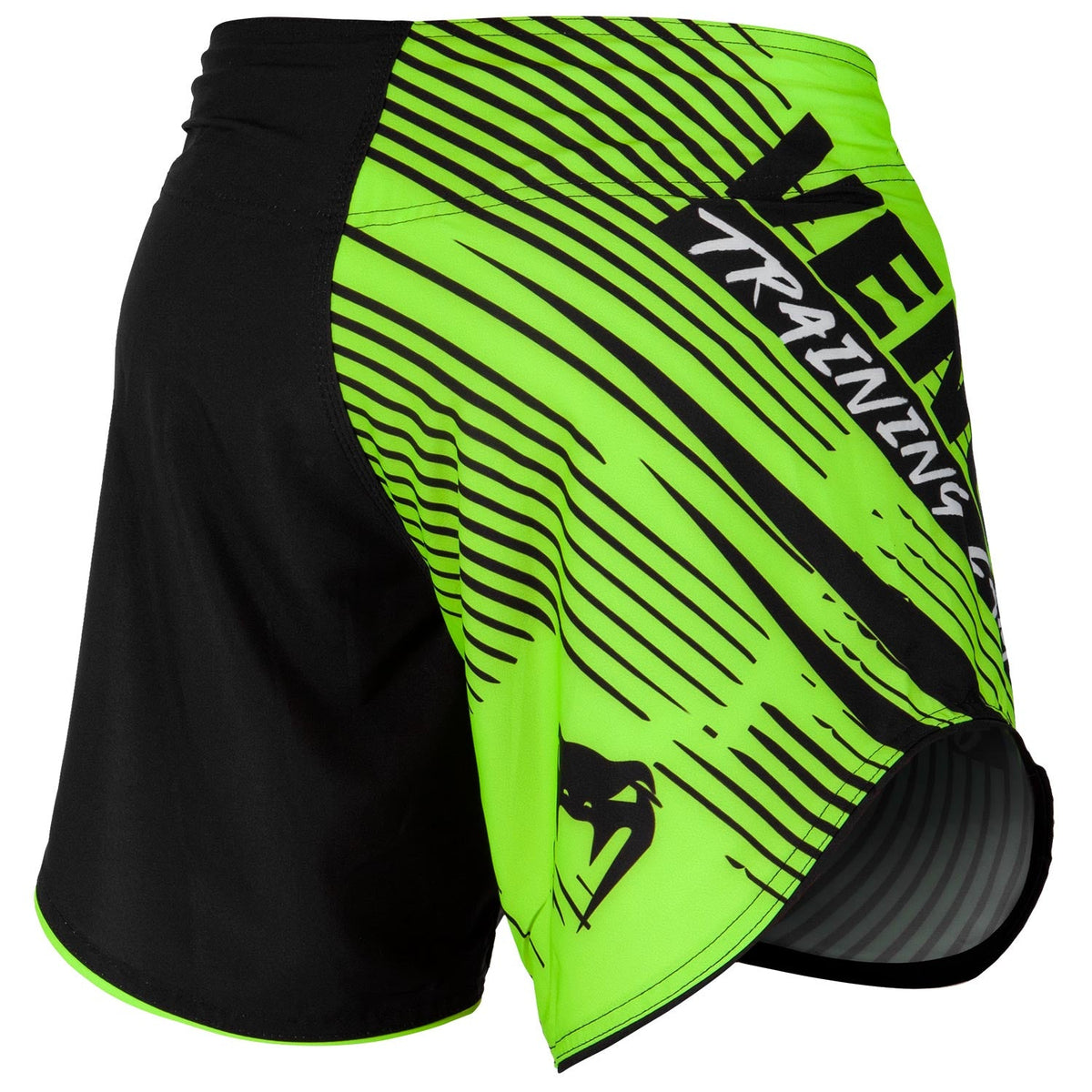 Venum Training Camp 2.0 kurze Fightshorts - Schwarz/Fluo Gelb
