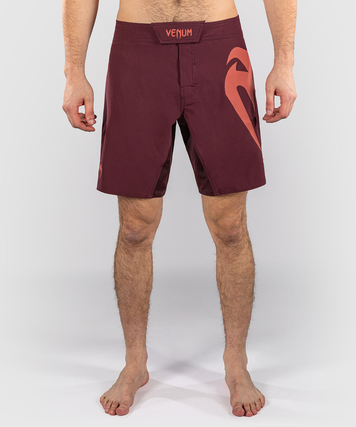 Venum Light 5.0 Fightshorts - Dark Brown/Terracota